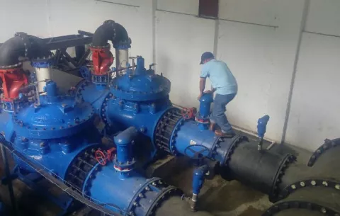 Idaan invierte un millón para corregir problema en planta potabilizadora