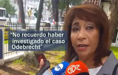 Ana Belfon niega haber investigado a Lasso en caso Odebrecht
