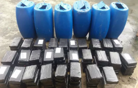 Decomisan 141 paquetes de droga en Brisas del Golf, San Miguelito