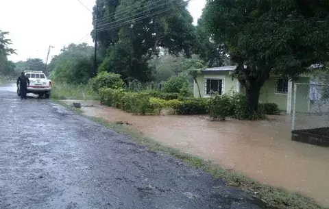 Unas ocho casas afectadas por inundación en Santa Lucía de El Caño de Natá 