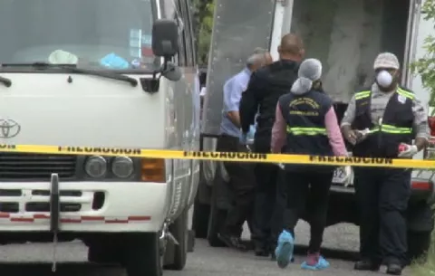 Lactante se suelta de los brazos de su madre y bus lo arrolla en Bugaba