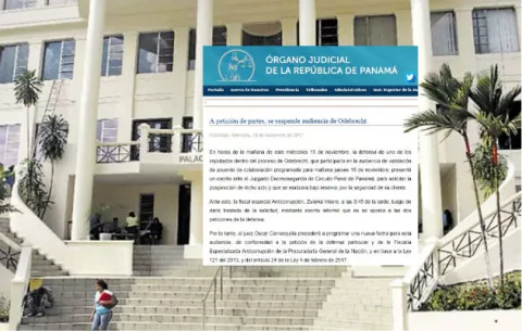 Suspenden audiencia de Odebrecht y piden que se realice  'bajo reserva'