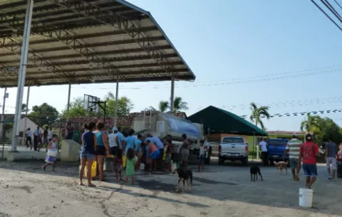 Siguen sin agua en Parita; potabilizadora fuera de operaciones