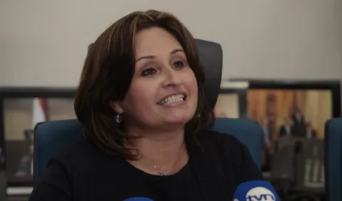 Kenia Porcell confirma que el MP investiga  caso 'Blue Apple'