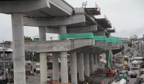 Hay un 61% de avance en la   Línea 2 del Metro
