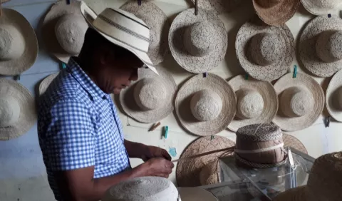 Sombrero pinta'o es patrimonio 