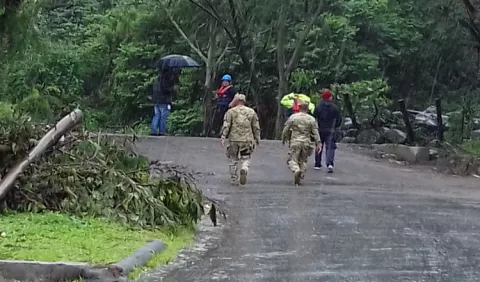 Un muerto por  fuerte lluvia en Bocas del Toro
