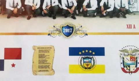 Diploma de escuela en Colón con el  himno de Costa Rica causa críticas