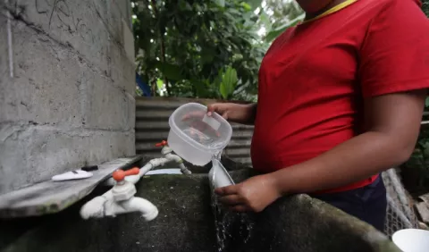 Falta de agua afectó preparativos navideños