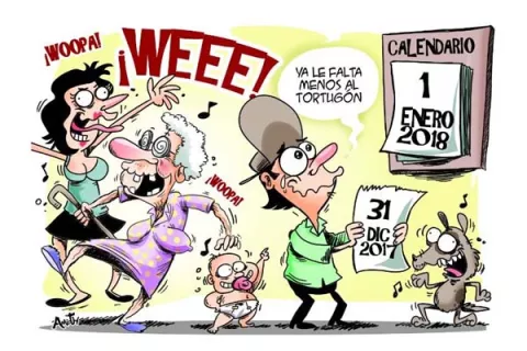 Trazo del Día – 1 de enero de 2018