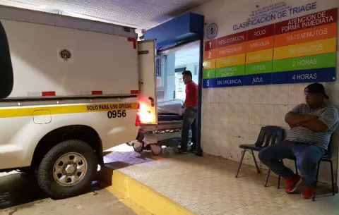 Delincuente le disparan a camionero en la cabeza