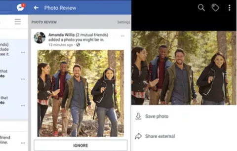 Nueva herramienta de Facebook reconoce rostros sin etiquetar