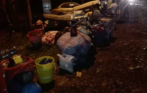 Afectaciones por aguacero deja 20 familias afectadas en La Chorrera 