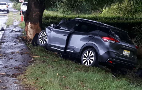 Dos heridos en aparatoso accidente de tránsito en Veraguas 