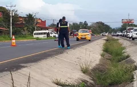 Primera víctima por accidente de tránsito en Coclé
