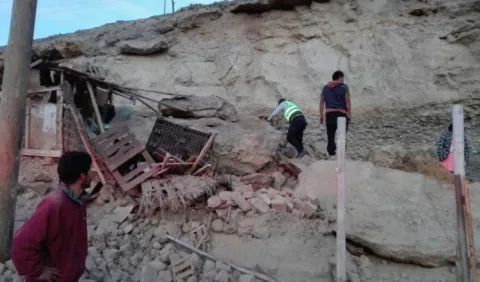 Nuevo terremoto azota el sur de Perú,  golpeada por la naturaleza