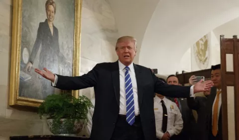Donald Trump cumple un año con un cierre parcial en la Administración