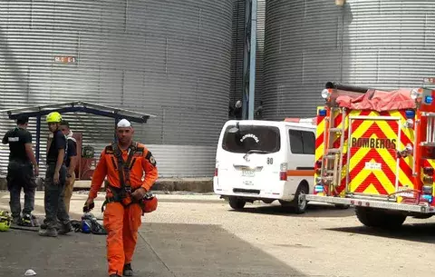 Hombre fallece al caer dentro de un silo para maíz en Los Santos