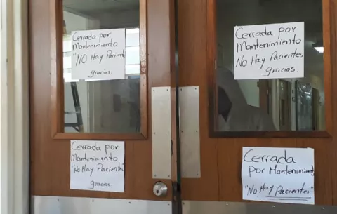 Suspendidas las hospitalizaciones en el hospital Cecilio A. Castillero