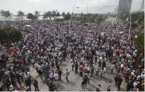 Gobierno recula en cuanto a decreto que prohíbe manifestaciones en la Cinta Costera