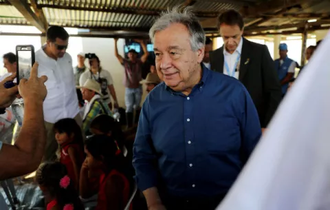 [VIDEO] Guterres:'En Colombia la violencia armada no tiene justificación'