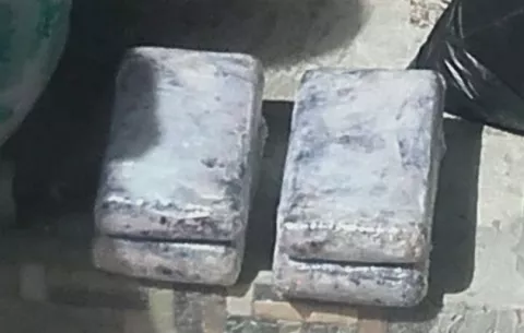 Panameño es capturado en Paso Canoas con droga dentro de bolsas de basura 