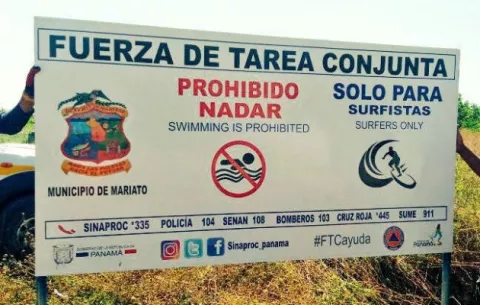 Milagro: dos jóvenes se salvan de morir ahogados en playa Morrillo en Mariato