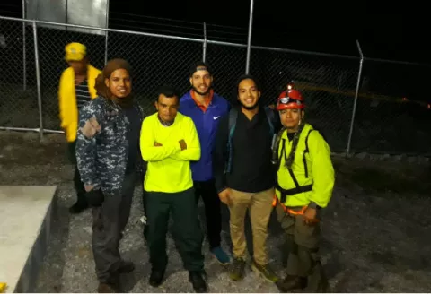 Rescatan a tres excursionistas panameños en volcán Barú