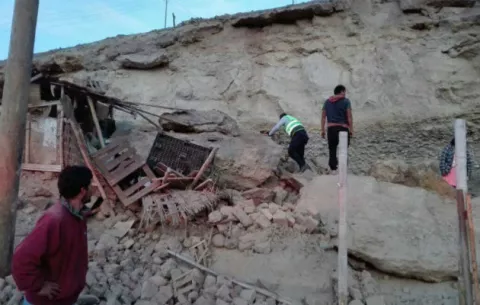 Guardián de una mina, segundo muerto por terremoto en Perú