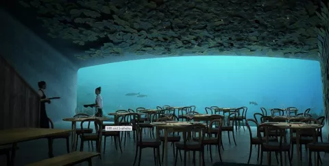 Noruega tendrá un restaurante bajo el agua