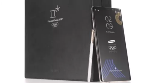 Samsung presenta el Note 8 con motivo de los Juegos Olímpicos de PyeongChang 2018