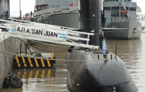Descartan que varios objetos detectados en el Atlántico sean submarino argentino ARA San Juan