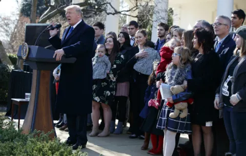 Donald Trump, llega a un año de Gobierno con una retórica antiinmigrante que choca con la realidad