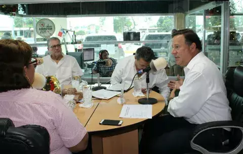 Todo es color de rosas en la capital del país, según el presidente Varela