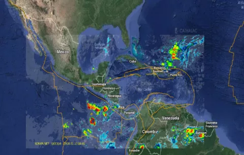 Seguirán las lluvias en Panamá  debido a otro frente frío