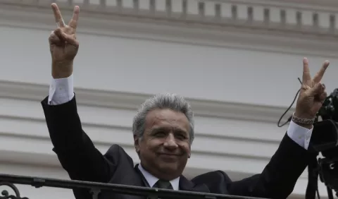 Moreno se deshace del fantasma de Rafael Correa