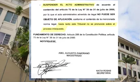 'Corte vendida' suspende decisión de la AN para  replantear Credenciales