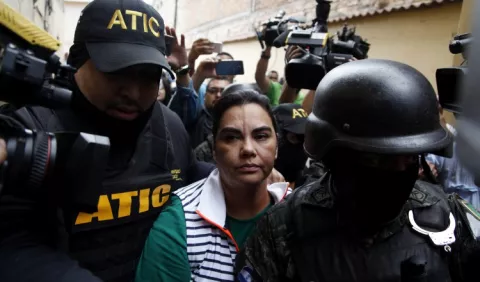 Cae ex primera dama hondureña
