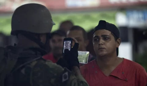En Río de Janeiro impera el 'régimen de excepción'
