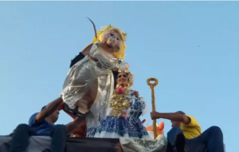 Reinas de Las Tablas demuestran su poderío en el parque Porras