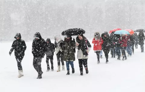 ¡Peligro! Escocia activa la alerta roja por el temporal de nieve 