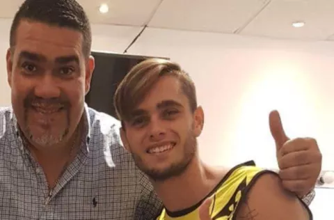 'Shebe' y Mark sin roces, son como padre e hijo