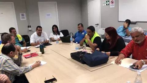 Mitradel se reúne con sindicatos y miembros de Minera Panamá