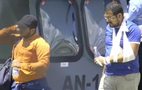 Cinco heridos tras caer helicóptero en oriente chiricano