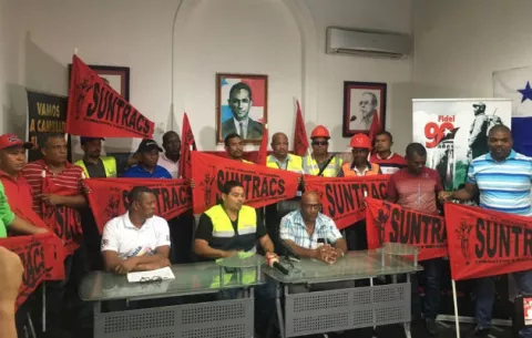 Suntracs anuncia acciones contra sindicato de Minera Panamá