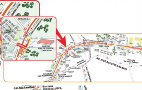 Cerrarán los cuatro carriles de la vía Panamericana por trabajos del Metro