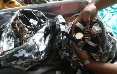 Hay 15 personas detenidas por el robo en una joyería en Uruguay