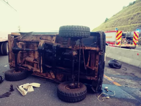 Un muerto y más de cien accidentes de tránsito en días de Carnaval