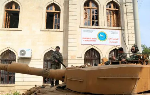 Once muertos tras explotar artefacto en un edificio en Siria 
