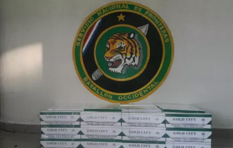 Decomisan 100 cartones de cigarrillo en Chiriquí